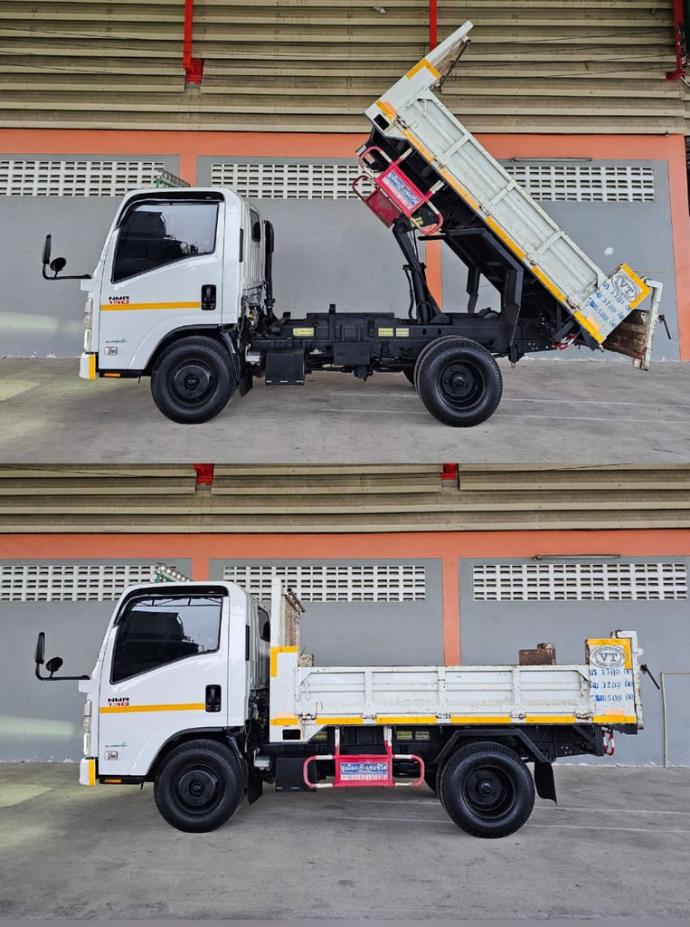 ดั้มพ์ 3คิว ปี 2566 NMR 130 ไมล์ 4 หมื่นโล รุ่นใหม่ไฟโปรเจคเตอร์ ชุดแต่งเต็ม 