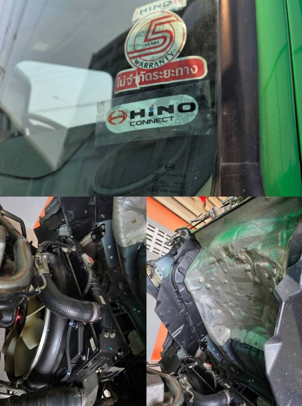 NEW FC9j 210 ปี 2566 พื้นสแตนเลส กระบะเปิดข้างได้ ยาว 6.60 ยางใหม่ 6 เส้น