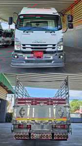 NEW FRR 210 ปี 2566 กระบะคอก แผงมิเนียม ยาว 6.60 เมตร แผงมิเนียม น.น รถ 4.9 ตัน