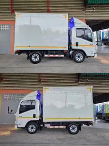 4ล้อ NLR 130 ปี 2565 ตู้ไซต์พิเศษ สูง 2.00 ไม่ติดเวลา ป้ายเล็ก รถห้างแท้ๆ