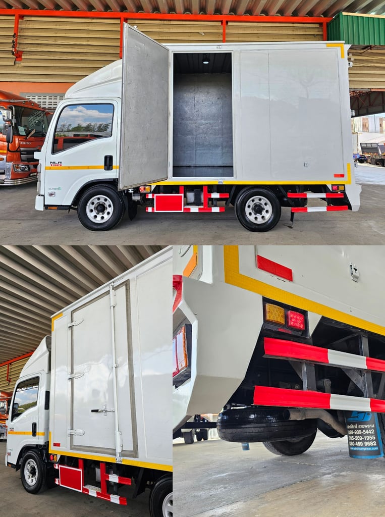 4ล้อ NLR 130 ไมล์ 9 หมื่น ปี 2566 ตู้สูง 2.10 ไม่ติดเวลา ป้ายเล็ก รถห้างแท้ๆ