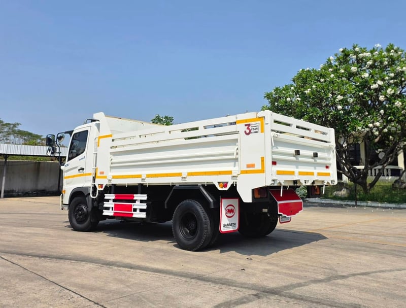 NEW HINO Fc9j 210 ไมล์ 4x,xxx ปี 2566 ยางใหม่ 6เส้น ดั้มส์ 2ไม้ รถเดิม ไม่มีอุบัติเหตุ 