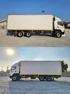 FVM 300 ตู้เบิ้ม + แอร์  Denso ตู้ยาว 7.60 ม. สวยจัดพร้อมใช้	