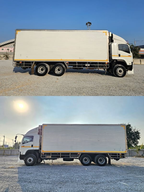 FVM 300 ตู้เบิ้ม + แอร์  Denso ตู้ยาว 7.60 ม. สวยจัดพร้อมใช้	