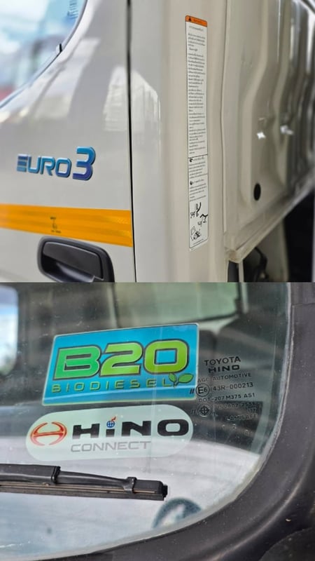 4ล้อ HINO ATOM XZU 136 ตู้เย็น ไมล์ 89,xxx กระจกไฟฟ้า ปี 2566 ป้ายเล็กไม่ติดเวลา