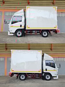 4ล้อ NLR ปี 2565 ตู้ไซต์พิเศษ สูง 2.10 ยางใหม่ 4เส้น ไม่ติดเวลา ป้ายเล็ก 