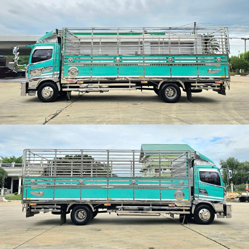 NEW FC9j 175 แผงมิเนียม กระบะพื้นสแตนเลส  ต่อ อู่ วันชัยการช่าง ชุดแต่งจัดเต็ม ปี 2566 