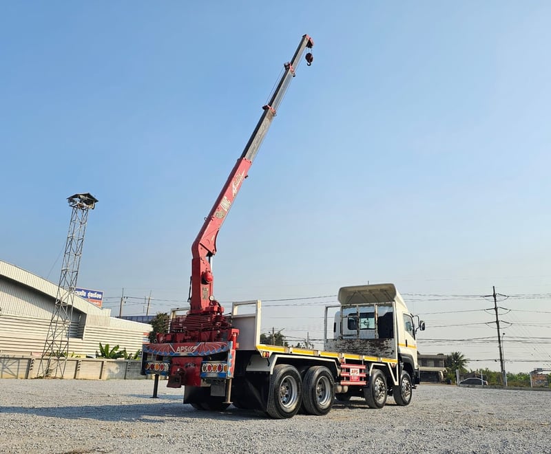ISUZU FYH 360แรงม้า รถบรรทุก 12ล้อ พื้นเรียบ ปี2023 เลขไมล์ 99,000 กม. ISUZU FYH 360แรงม้า รถบรรทุก 12ล้อ พื้นเรียบ ปี2023 เลขไมล์ 99,000 กม.
