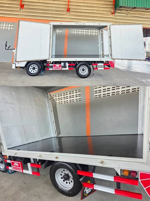 4ล้อ ป้ายเล็ก NEW NLR 130 ไมล์น้อย ตู้เปิดรอบด้าน 6 บาน