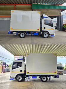 4ล้อ NLR 130 ปี 2564 ตู้ไซส์ใหญ่ สูง 2.00 ไม่ติดเวลา ป้ายเล็ก รถห้างแท้ๆ