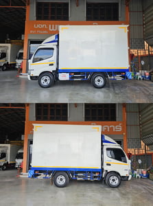 4ล้อป้ายเล็ก HINO 136 ไมล์ 90,xxx XZU ATOM ปี 2565  ไมล์ 90,xxx 