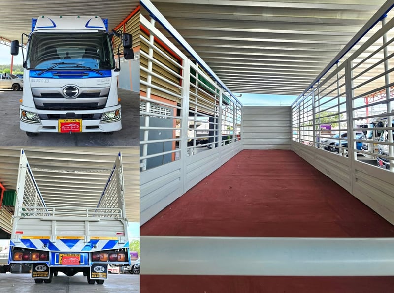 NEW Hino FC9J 210 Victor ยางใหม่ ปี 2566 ยาว 6.60 เมตร เปิดข้างรอบข้าง NEW Hino FC9J 210 Victor ยางใหม่ ปี 2566 ยาว 6.60 เมตร เปิดข้างรอบข้าง