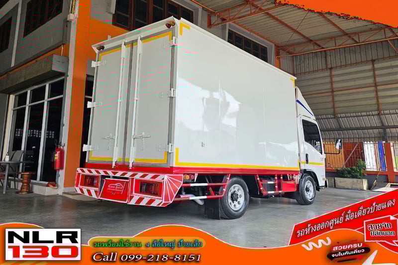4ล้อ NLR 130 ไมล์ 5หมื่น ปี 2566 ตู้สูง 2.10 ไม่ติดเวลา ป้ายเล็ก รถห้างแท้ๆ