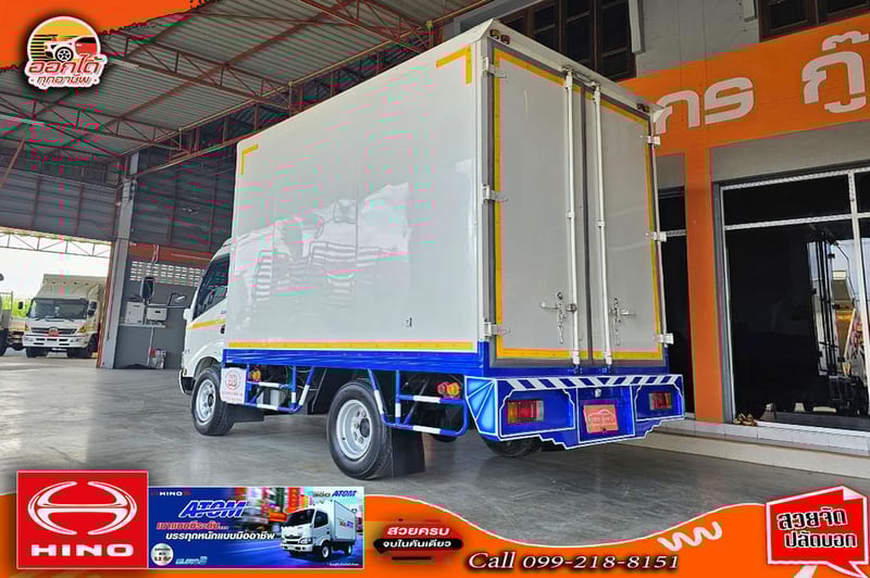 4ล้อป้ายเล็ก HINO 136 ไมล์ 90,xxx XZU ATOM ปี 2565  ไมล์ 90,xxx 
