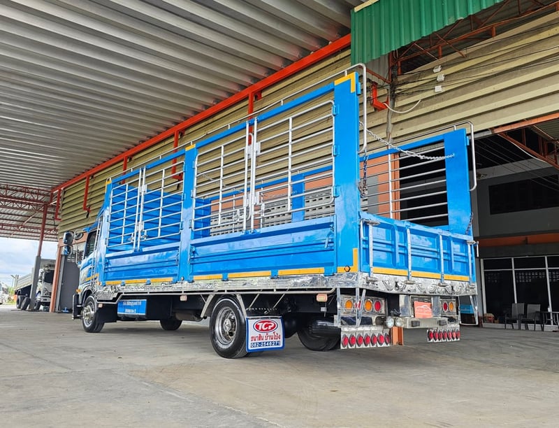 NEW FC9j 210  กระบะพื้นสแตนเลส  ปี 2566 ต่อ อู่ ธนาสิน บ้านโป่ง เปิดกระบะข้างได้