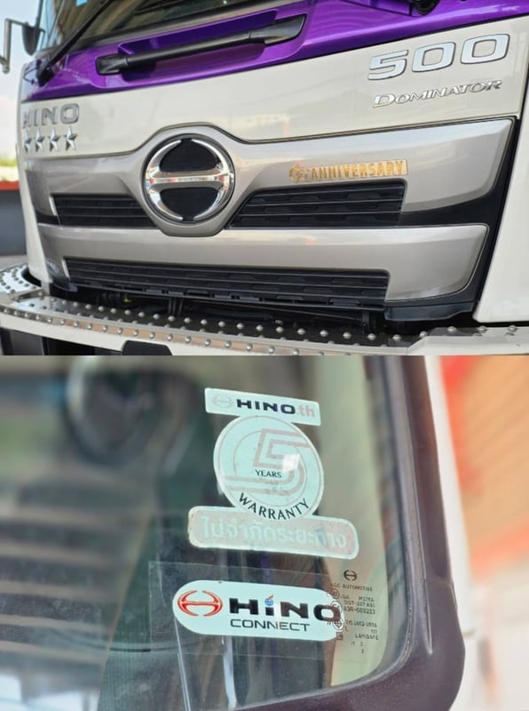 NEW Hino FC9J 210 Victor กระบะพื้นสแตนเลส ปี 2567 ยาว 6.60 เมตร เปิดข้างรอบข้าง