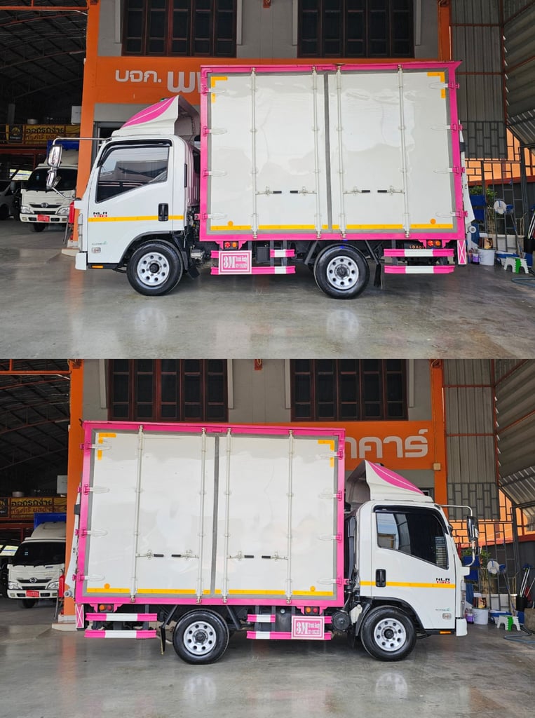 4ล้อ NLR 130 มีลิฟท์ท้าย ปี 2566 ตู้สูง 2.20 ไม่ติดเวลา ป้ายเล็ก รถห้างแท้ๆ 4ล้อ NLR 130 มีลิฟท์ท้าย ปี 2566 ตู้สูง 2.20 ไม่ติดเวลา ป้ายเล็ก รถห้างแท้ๆ