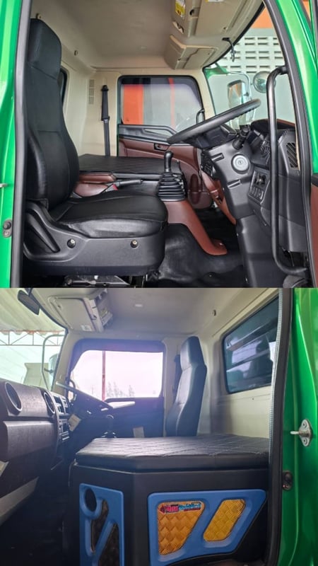 NEW FC9j 210 ปี 2566 พื้นสแตนเลส กระบะเปิดข้างได้ ยาว 6.60 ยางใหม่ 6 เส้น