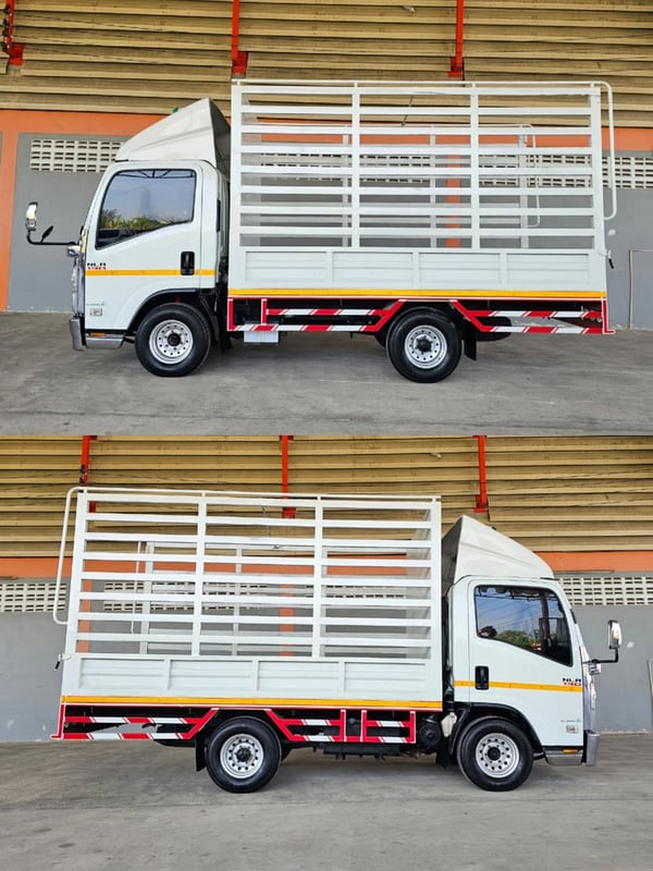 ISUZU NLR 130 แรงม้า ไมล์ 9 หมื่นโล ป้ายเล็ก ไม่ติดเวลา ขายถูกๆ 