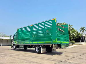 NEW FC9j 210 ปี 2566 พื้นสแตนเลส กระบะเปิดข้างได้ ยาว 6.60 ยางใหม่ 6 เส้น