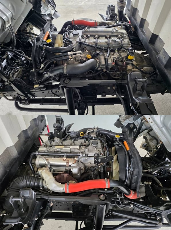 4ล้อ ป้ายเล็ก NEW NLR 130 ไมล์น้อย ตู้เปิดรอบด้าน 6 บาน