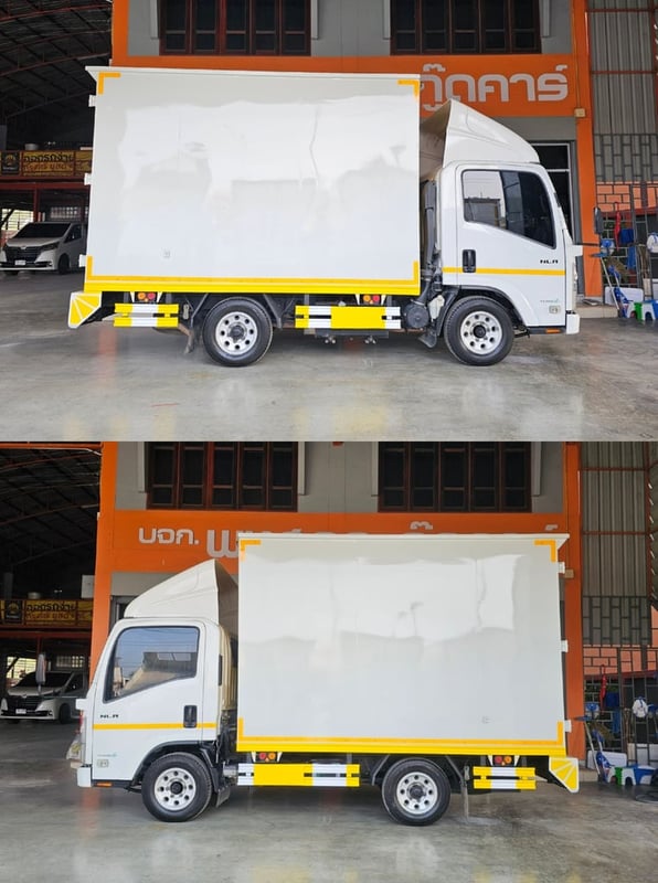 ISUZU NLR รถบรรทุก 4ล้อ ตู้แห้ง ปี2020