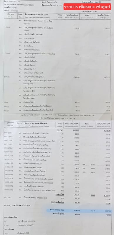 NMR 130 ยางเต็ม6เส้น ไมล์น้อย พร้อมใช้