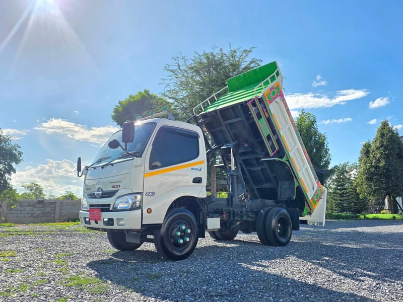 HINO XZU 150 ปี 2568 ดั้มพ์ 3คิว ไมล์ 2หมื่นโล รถไม่ถึงปี 