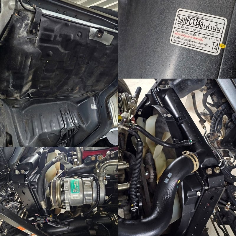 4ล้อ HINO ATOM XZU 136 ตู้เย็น ไมล์ 85,xxx กระจกไฟฟ้า ปี 2566 ป้ายเล็กไม่ติดเวลา