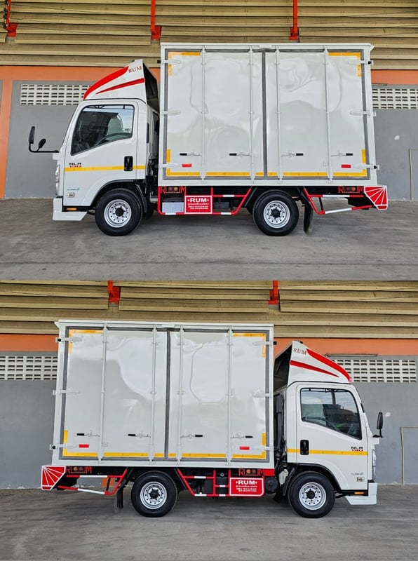 4ล้อ NLR 130 ปี 2564 ตู้ไซส์ใหญ่พิเศษ สูง 2.10 ไม่ติดเวลา ป้ายเล็ก รถห้างแท้ๆ