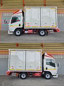 4ล้อ NLR 130 ปี 2564 ตู้ไซส์ใหญ่พิเศษ สูง 2.10 ไม่ติดเวลา ป้ายเล็ก รถห้างแท้ๆ