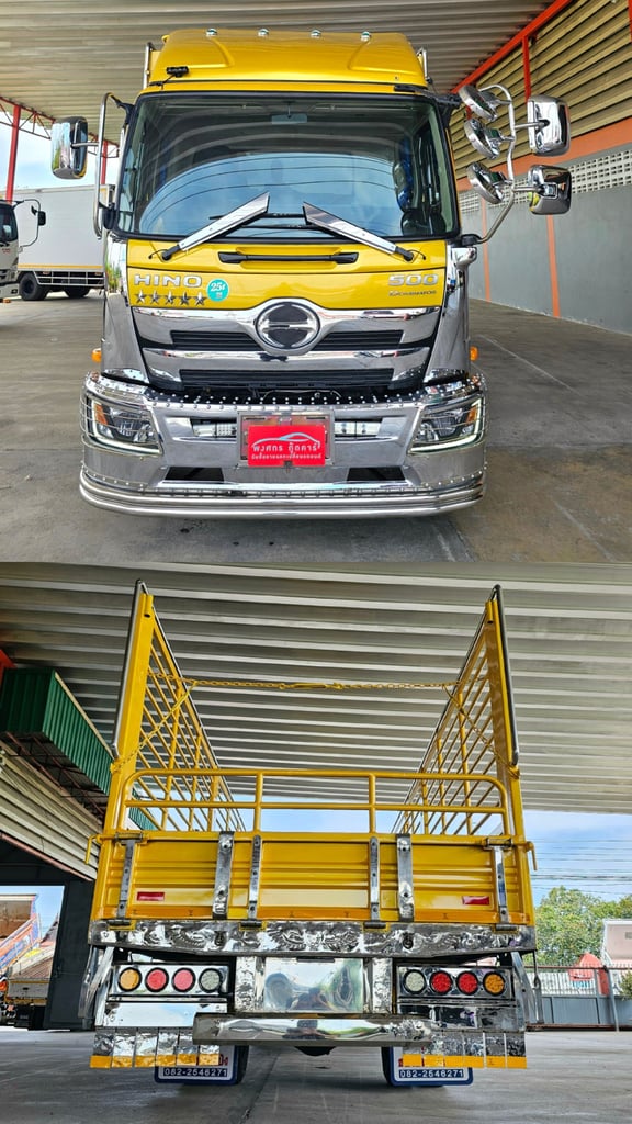 NEW FC9j 210 ปี 2567 กระบะเปิดข้างได้ ยาว 6.60 ยางใหม่ 6 เส้น
