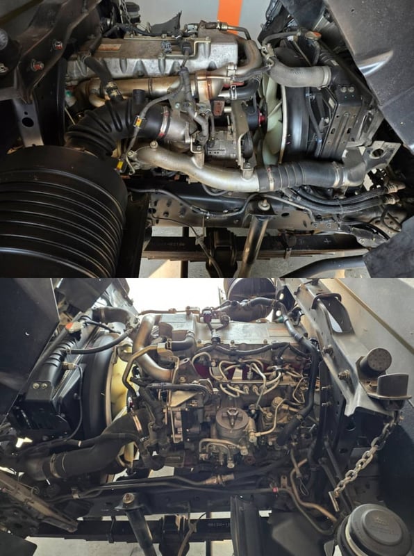 NEW FC9j 210 ปี 2567 ไมล์ 8 หมื่น กระบะเปิดข้างได้ พื้นสแตนเลส ยาว 6.60 ยางใหม่ 6 เส้น