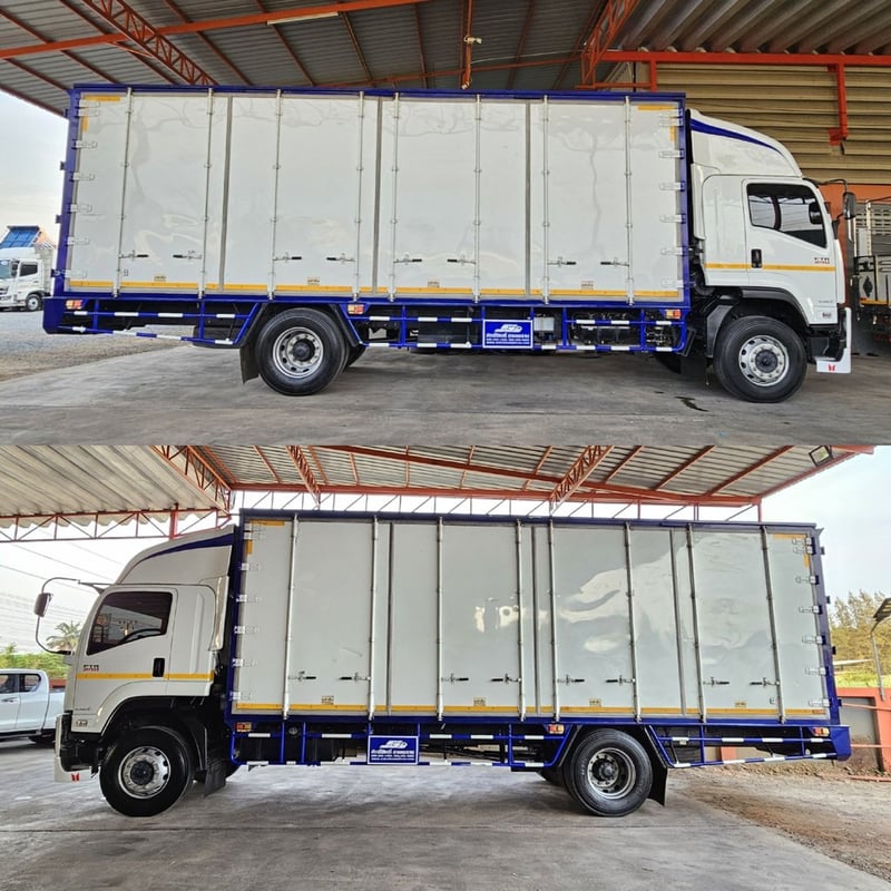 NEW FTR 240 ปี 2566 ตู้ 10 บาน ไมล์ 78,xxx รถห้างแท้ ยาว 7.60 เมตร