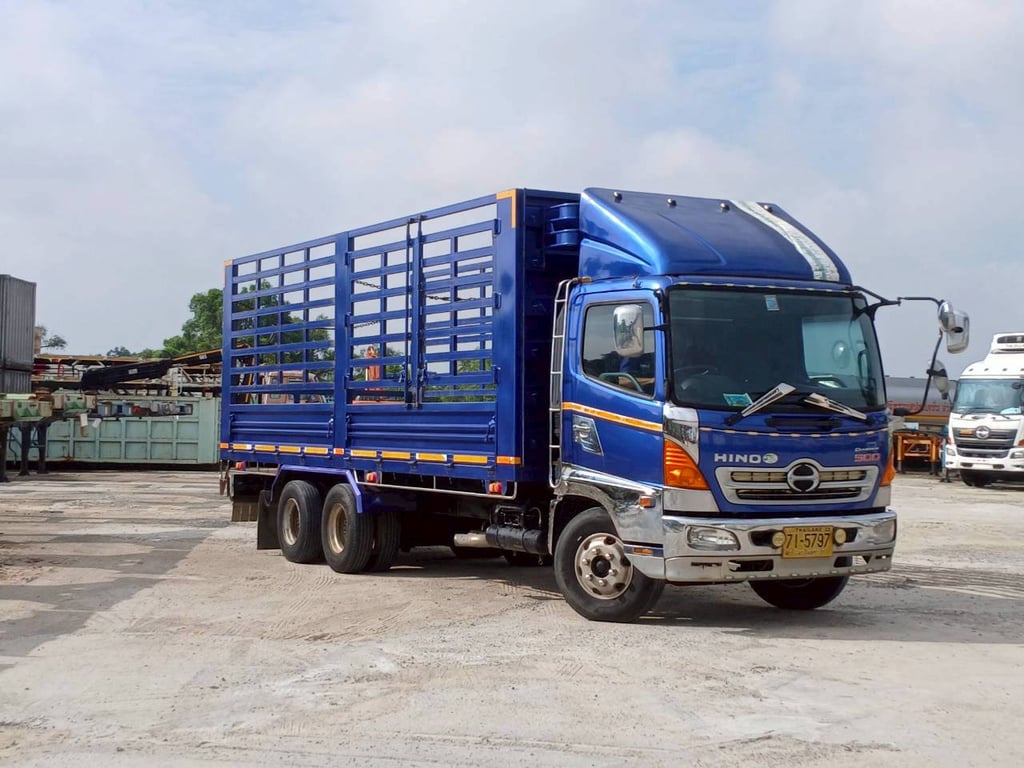 10 ล้อ คอก Hino S500 ปี 63 ยาว 6.5 ถูกมากๆ💙🚚 10 ล้อ คอก Hino S500 ปี 63 ยาว 6.5 ถูกมากๆ💙🚚