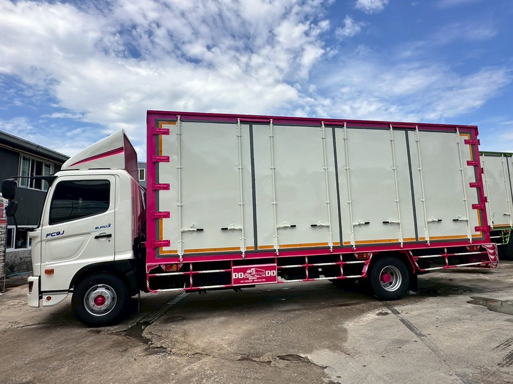 🚚6 ล้อ ตู้ 10 บาน HINO FC 210 ปี 64💕 🚚6 ล้อ ตู้ 10 บาน HINO FC 210 ปี 64💕
