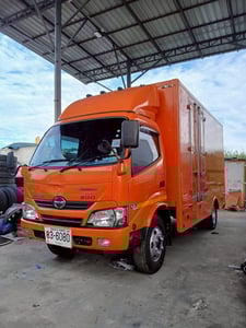 HINO XZU 150แรงม้า รถบรรทุก 4ล้อ ตู้แห้ง ปี2023 เลขไมล์ 165,000 กม.