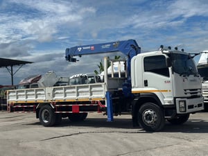 ISUZU FTR ปี 62 เครน TADANO 5 ตัน  5 ปลอก