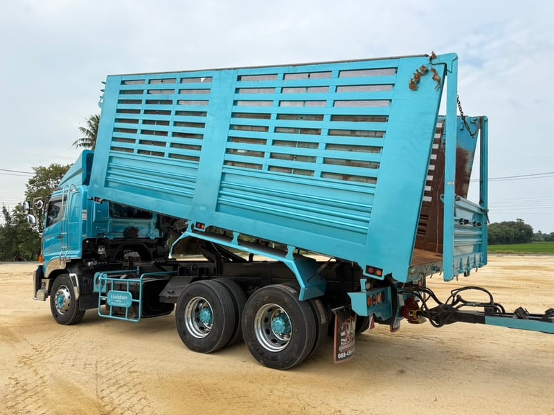 HINO FM1A 344 แรง ปี 66 แม่ลูกพ่วงดั้มเกษตร ⚡️