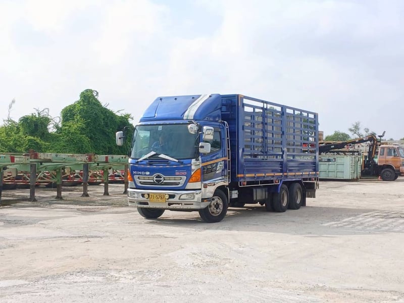 10 ล้อ คอก Hino S500 ปี 63 ยาว 6.5 ถูกมากๆ💙🚚