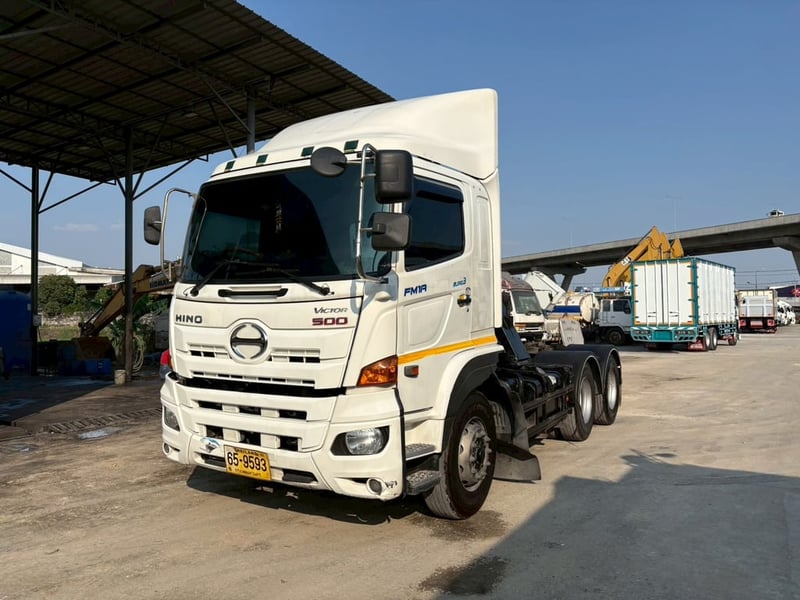 HINO FM 344แรงม้า รถบรรทุก หัวลาก 10ล้อ ปี 63 