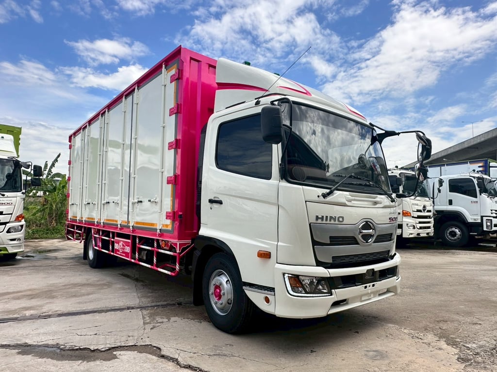 🚚6 ล้อ ตู้ 10 บาน HINO FC 210 ปี 64💕 🚚6 ล้อ ตู้ 10 บาน HINO FC 210 ปี 64💕