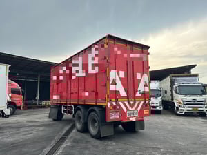 ลูกพ่วงตู้แห้ง 6 บาน ยาว 7.20 ม. ปี 53