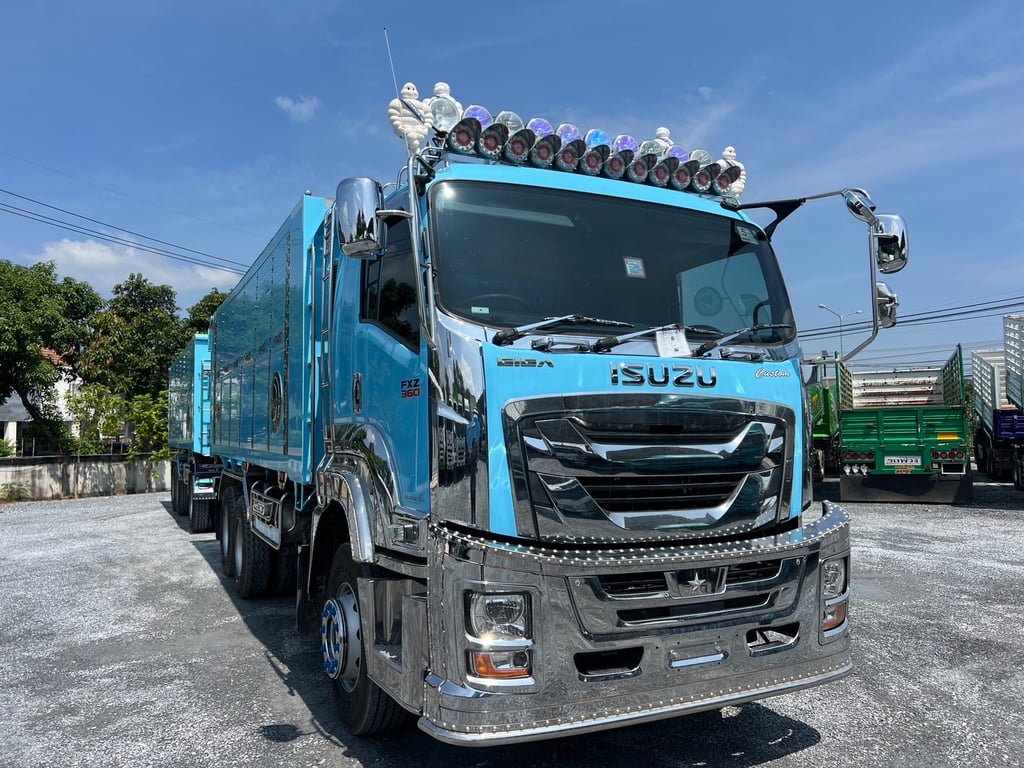 ISUZU FXZ 360 MT ปี 66 แปลงหน้า GIGA 💙🚚 ISUZU FXZ 360 MT ปี 66 แปลงหน้า GIGA 💙🚚