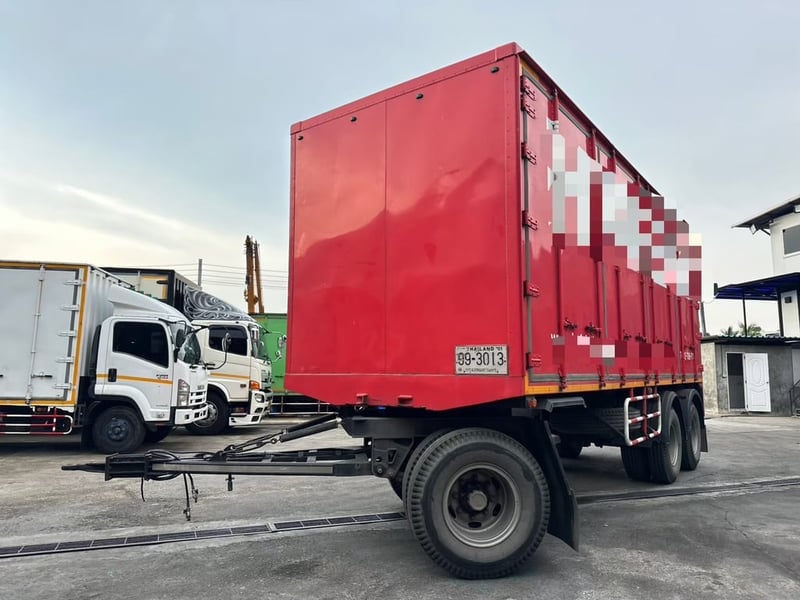 ลูกพ่วงตู้แห้ง 6 บาน ยาว 7.20 ม. ปี 53