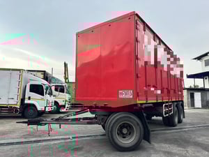 ลูกพ่วงตู้แห้ง 6 บาน ยาว 7.20 ม. ปี 53