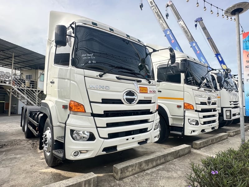 HINO FM 344 - 380 แรงม้า รถบรรทุก 10 ล้อ หัวลาก มี 5 คัน