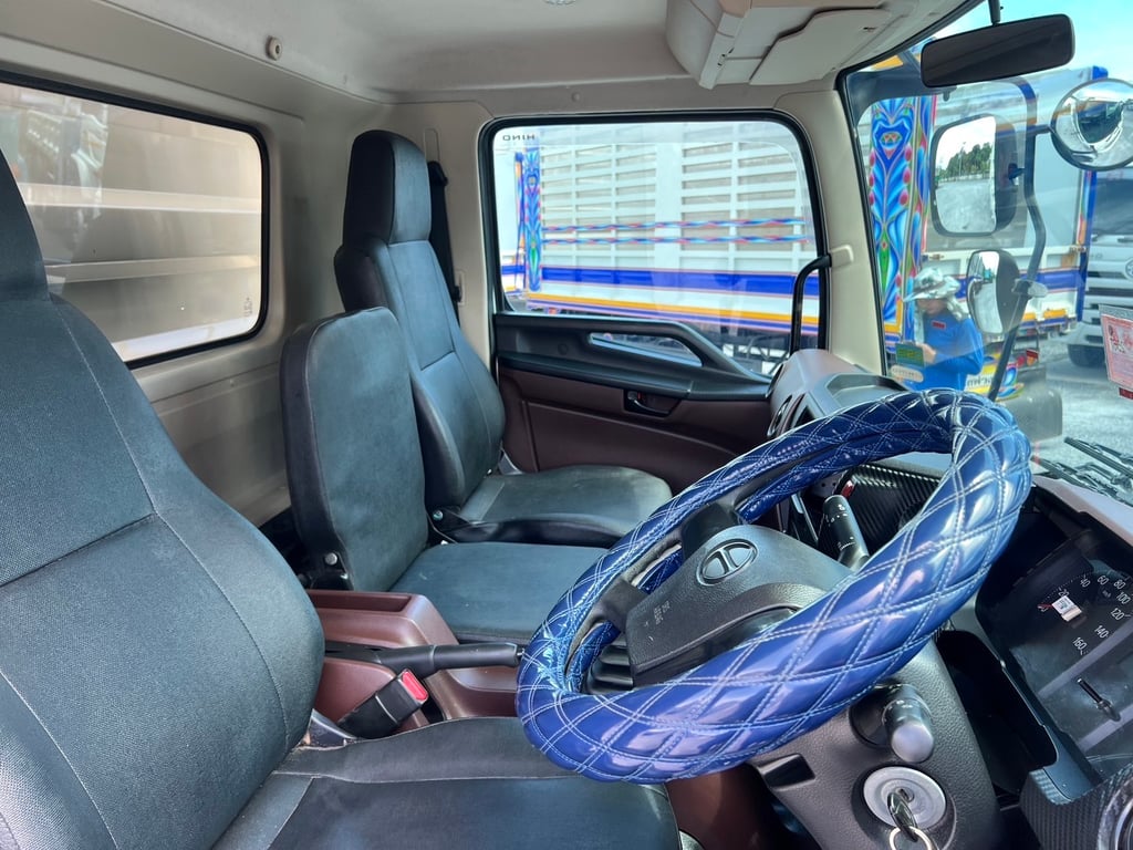 HINO FC9J 210 HP กระบะเหล็กลูกรั้วเลส เปิดได้รอบ ยาว 6.55 🔥💕 HINO FC9J 210 HP กระบะเหล็กลูกรั้วเลส เปิดได้รอบ ยาว 6.55 🔥💕