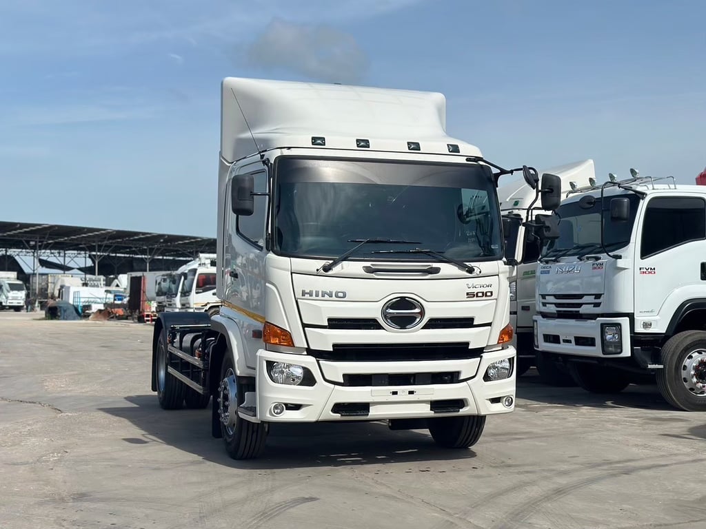 Hino Victor หัวลาก 6 ล้อ   260 แรง  ปี 60🚚💚 Hino Victor หัวลาก 6 ล้อ   260 แรง  ปี 60🚚💚