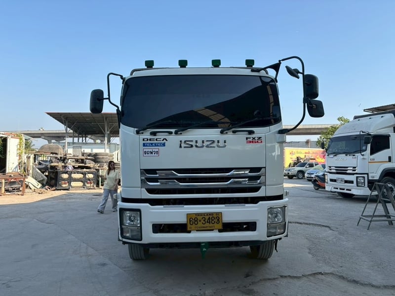 ISUZU FXZ 360แรงม้า รถบรรทุก 10ล้อ ดั้มพ์ ปี2022